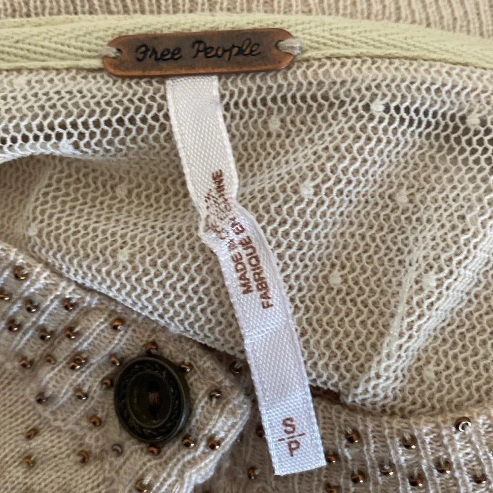 Free People Tea Combo Cardigan Sweater Size Small NWT - Picture 11 of 13